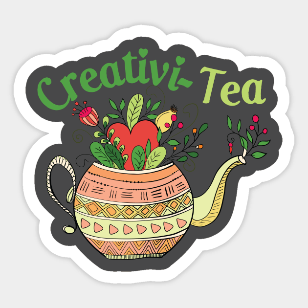 CreativiTea Sticker by b34poison